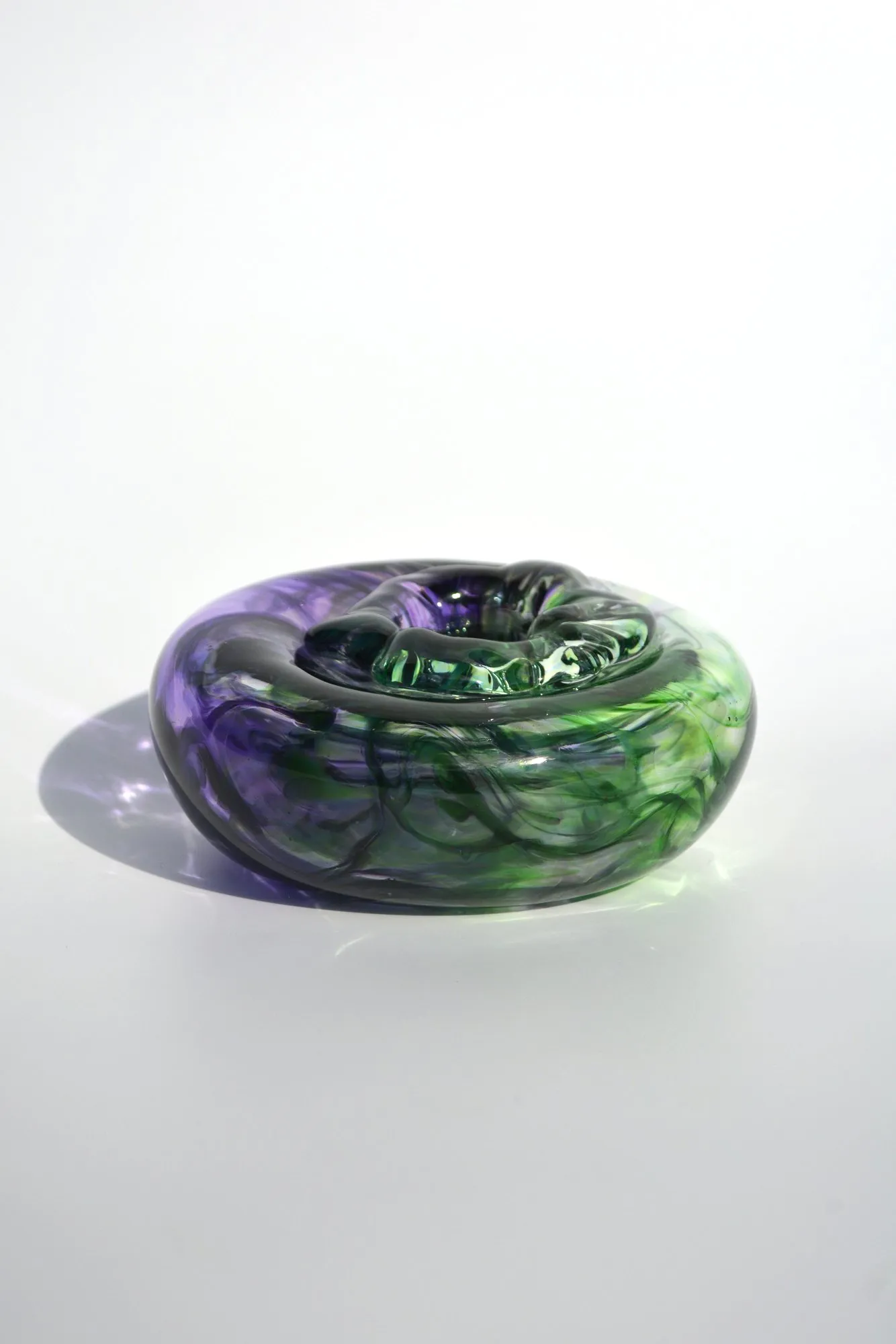 Blown-glass work by Akito Yamauchi