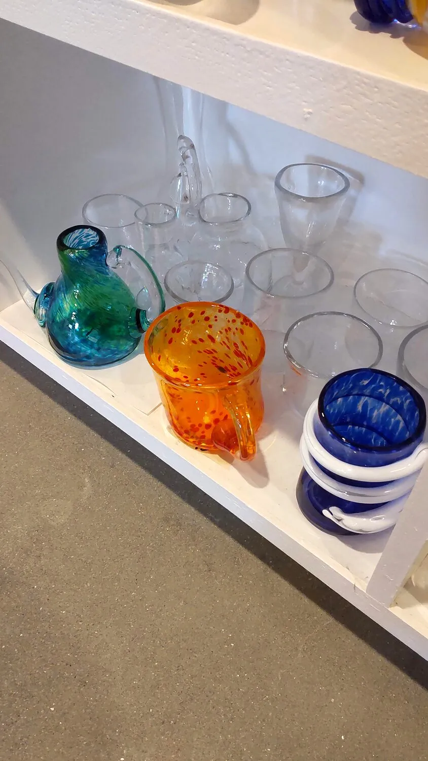 Blown-glass work by Akito Yamauchi