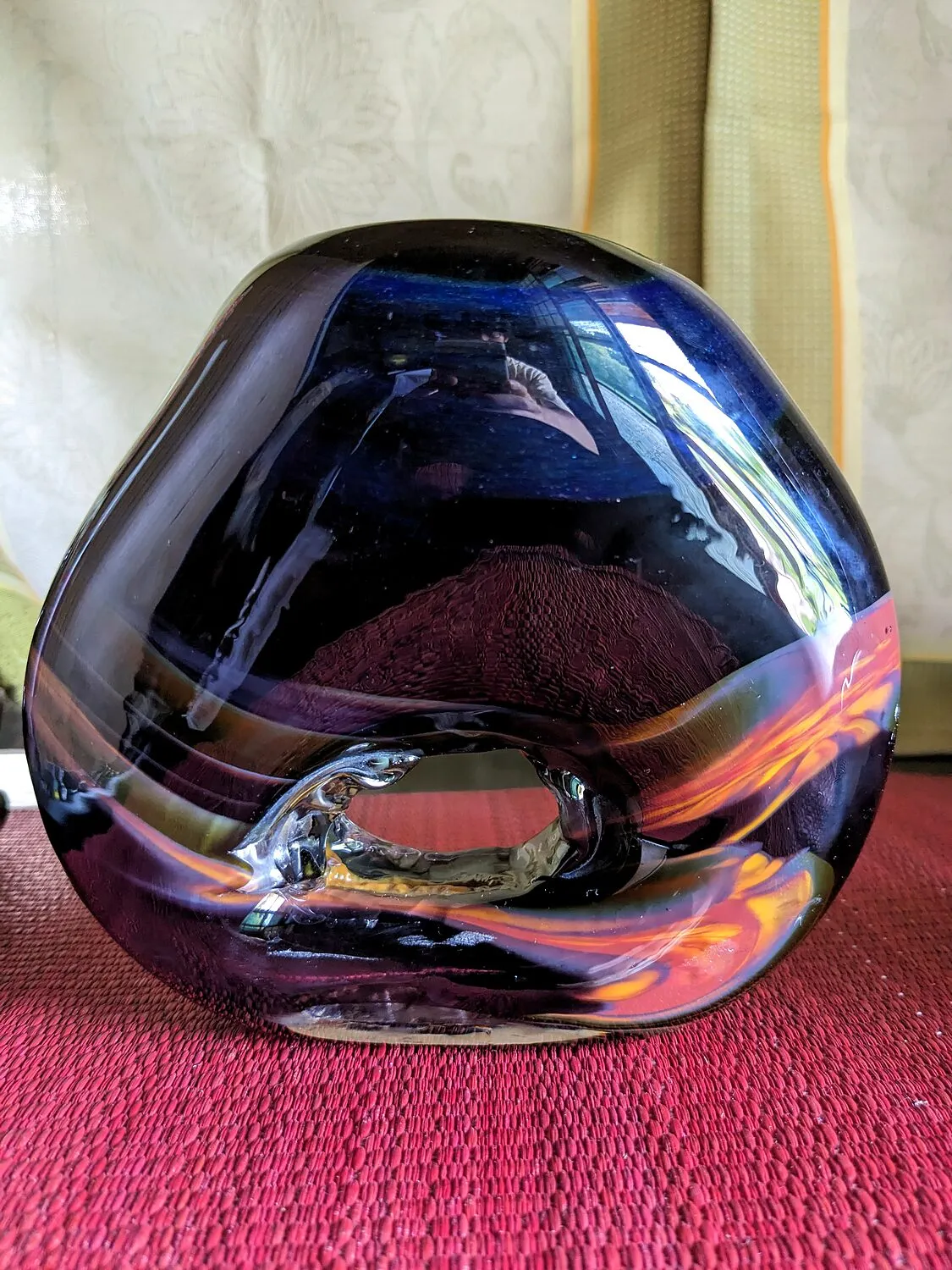Blown-glass work by Akito Yamauchi