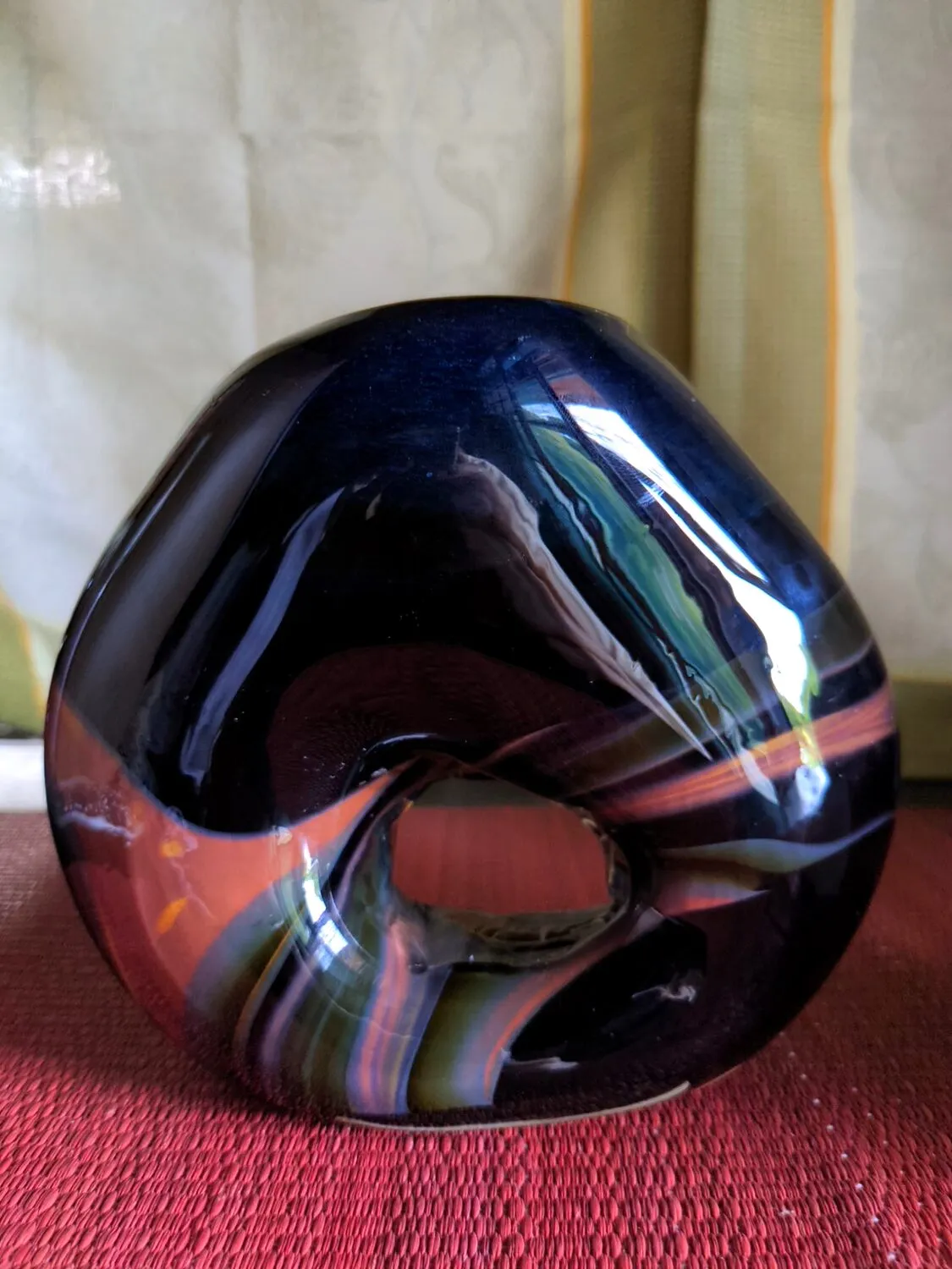 Blown-glass work by Akito Yamauchi