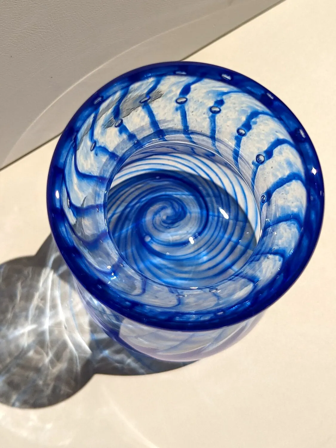 Blown-glass work by Akito Yamauchi