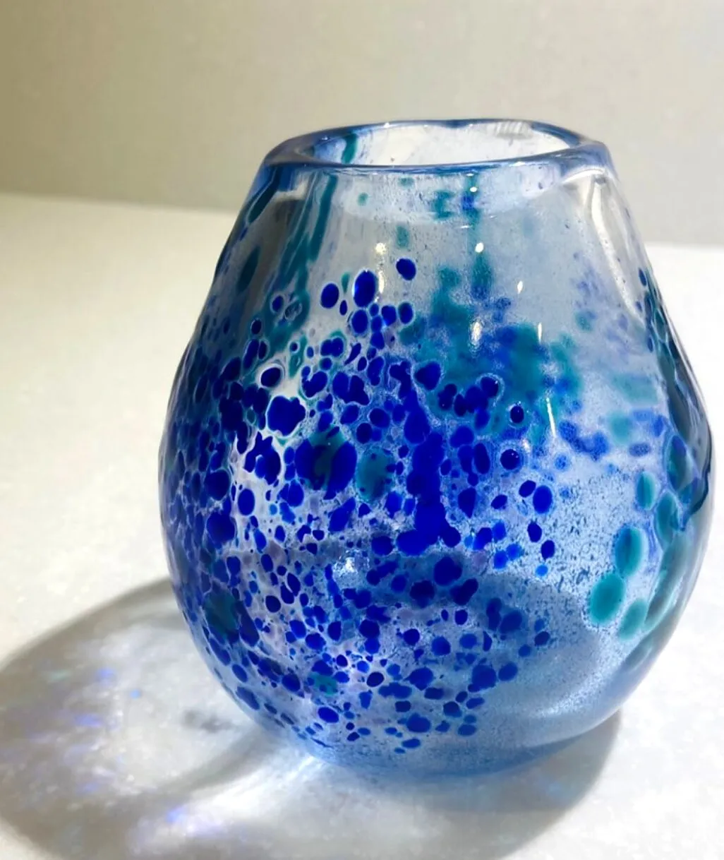 Blown-glass work by Akito Yamauchi