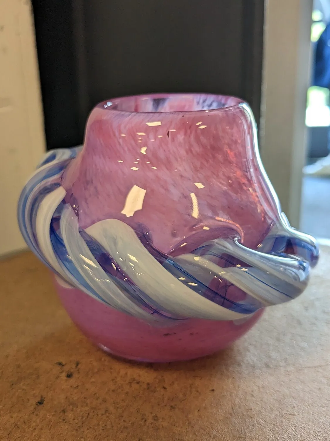 Blown-glass work by Akito Yamauchi