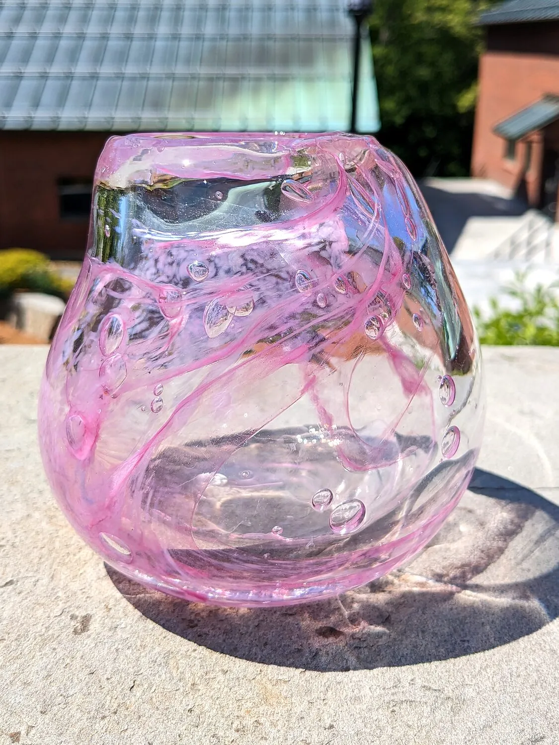 Wave of Spring — blown glass by Akito Yamauchi