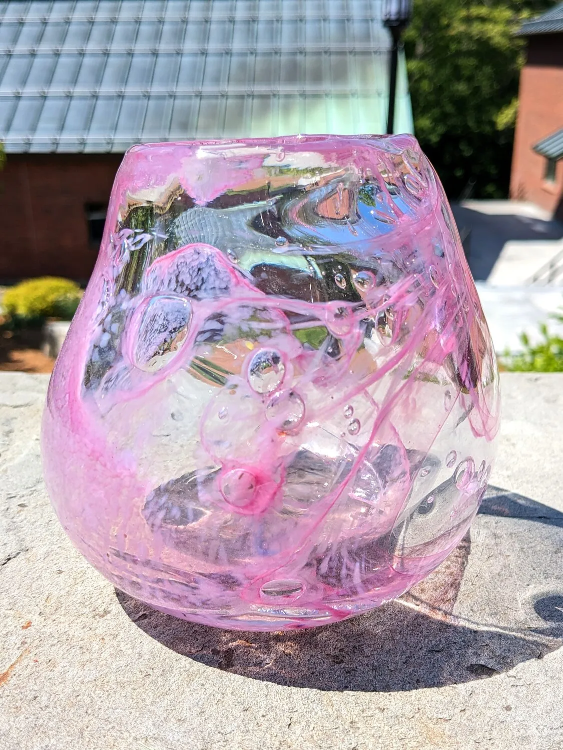 Wave of Spring — blown glass by Akito Yamauchi