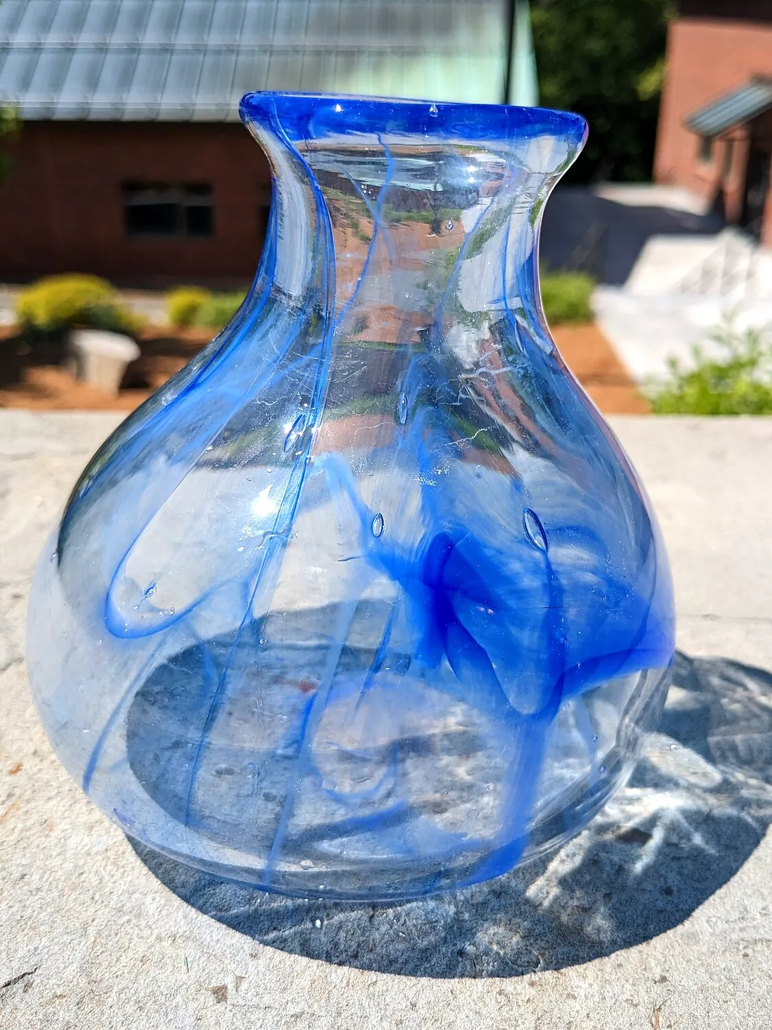 Wave of Summer — blown glass by Akito Yamauchi