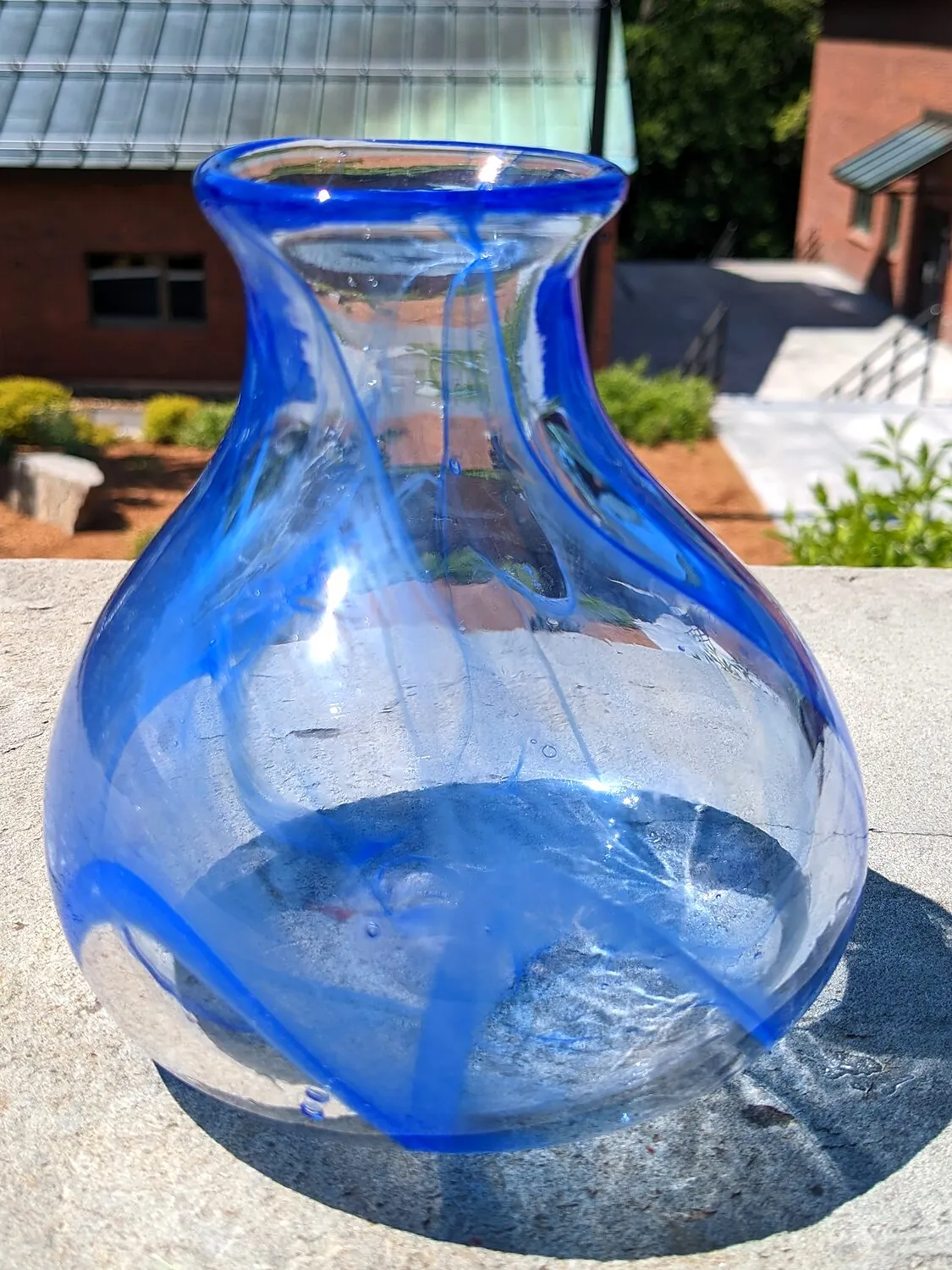 Wave of Summer — blown glass by Akito Yamauchi