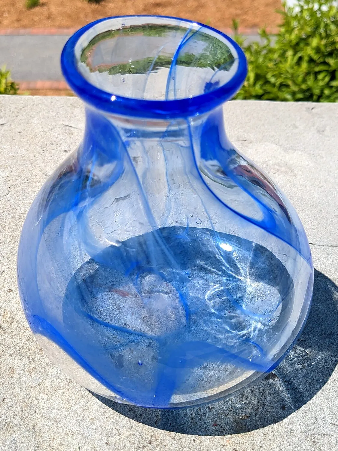 Wave of Summer — blown glass by Akito Yamauchi