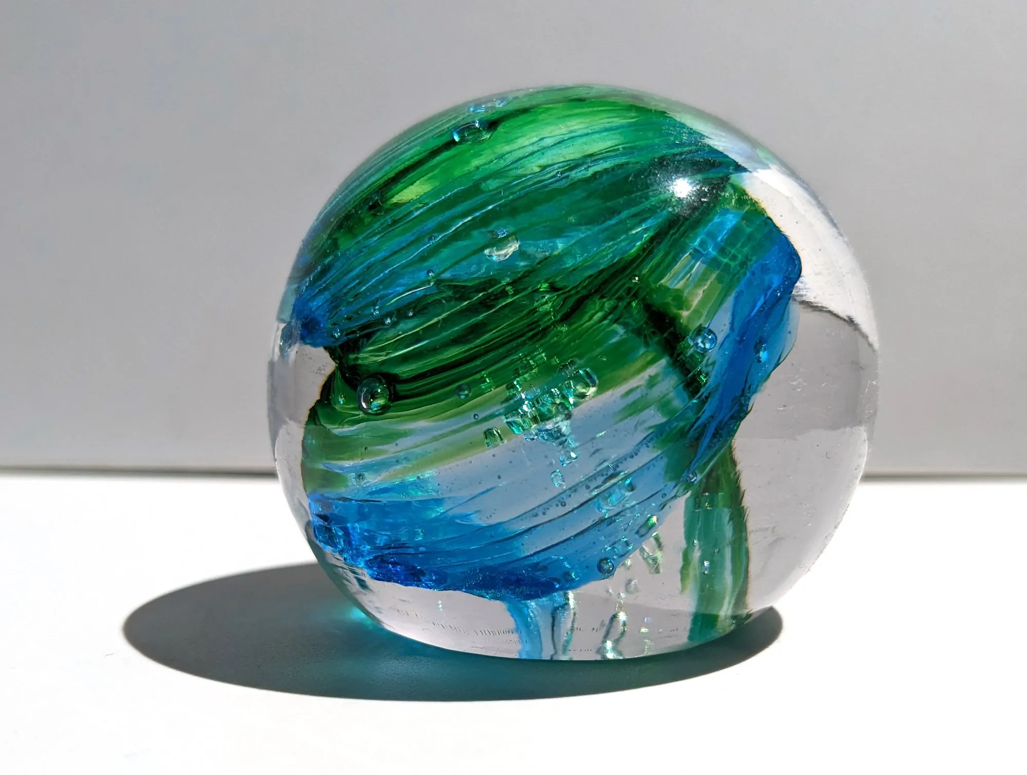 Blown-glass work by Akito Yamauchi
