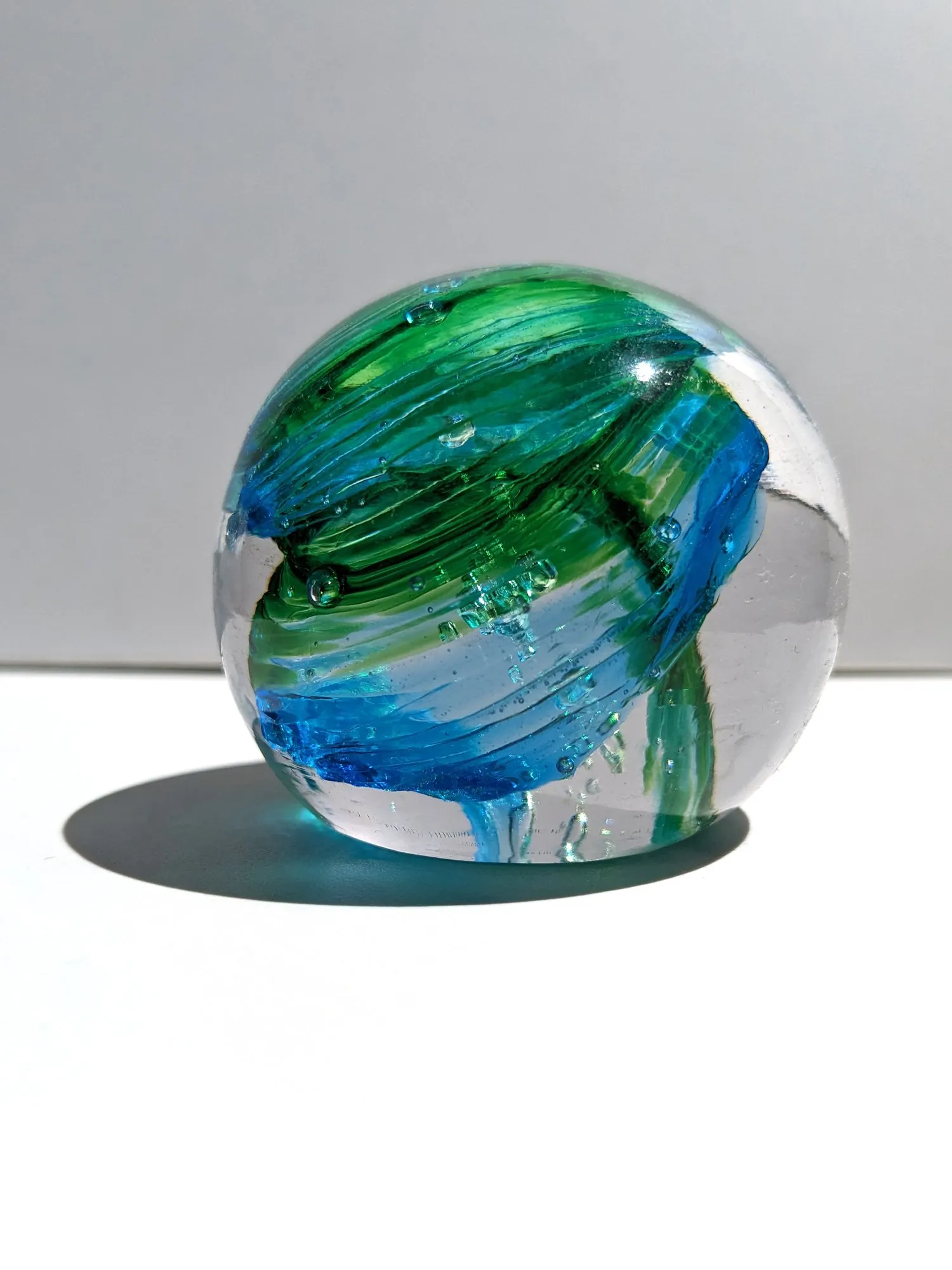 Blown-glass work by Akito Yamauchi