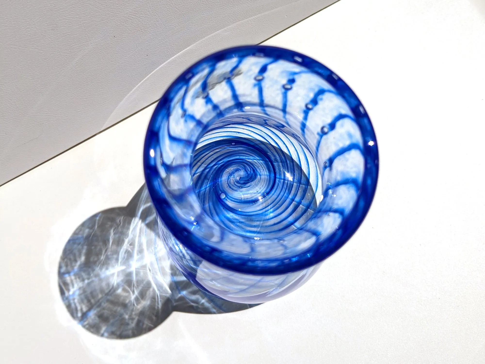 Blown-glass work by Akito Yamauchi